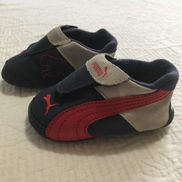 Sz2 (4/$20) Puma Baby Soft Shoes - Picture 8 of 14